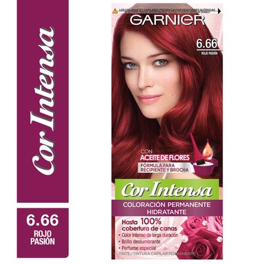 TINTE COR INTENSA 6.66 ROJO PASIÓN GARNIER - 1