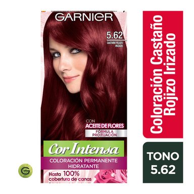 TINTE COR INTENSA 5.62 CASTAÑO ROJIZO IRIZADO GARNIER - 1