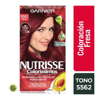 TINTE GARNIER NUTRISSE COLORÍSSIMOS 5562 FRESA - 1