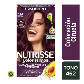 TINTE GARNIER NUTRISSE COLORÍSSIMOS 462 CIRUELA - 1