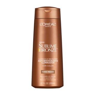 AUTOBRONCEANTE L'ORÉAL ILUMINADOR TONO MEDIO SUBLIME BRONZE - 1