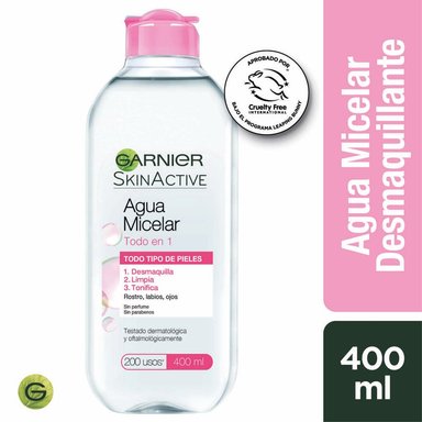 AGUA MICELAR GARNIER CLASICA / COSMETIC 400 ML - 1