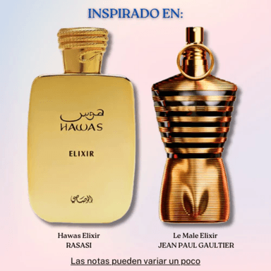 Perfume Hawas Elixir Men EDP 100 ml Hombre de Rasasi - 3