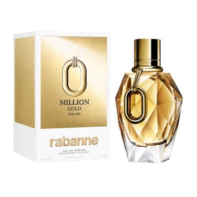 PERFUME MILLION GOLD FOR HER EDP 90 ML RECARGABLE/REFILL PACO RABANNE - 1