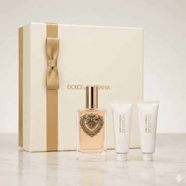 SET PERFUME DEVOTION EDP 100 ML + SG 50 ML + BODY LOTION 50 ML MUJER DE DOLCE  AND  GABBANA - 3