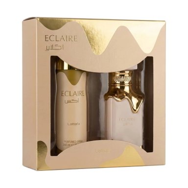 SET PERFUME ECLAIRE EDP 100 ML + PERFUME SPRAY 200 ML LATTAFA - 1