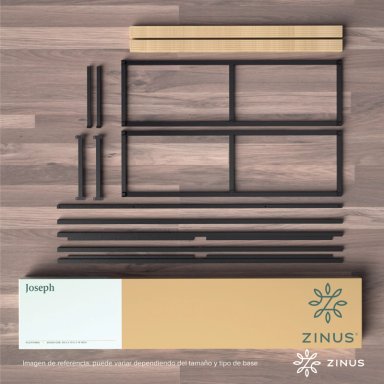 BASE CAMA ZINUS JOSEPH 1 PLAZA 90X190X25CM - 9