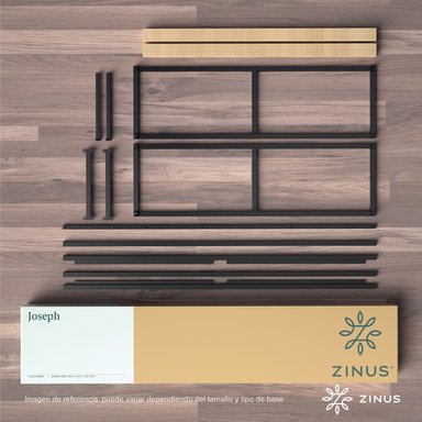 BASE DE CAMA JOSEPH ZINUS KING 180X200X25CM - 9