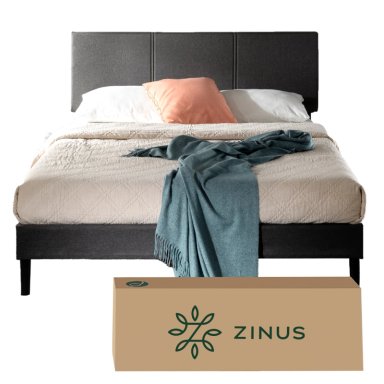 BASE CAMA ZINUS CAMBRIL CON RESPALDO SUPER KING 200X200X30CM - 1