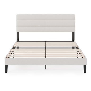BASE CAMA ZINUS PREMIUM KING 180X200X30CM PIPER CON RESPALDO - 1