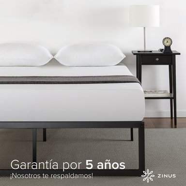 BASE CAMA ZINUS ABEL SUPER KING 200X200X36CM - 8