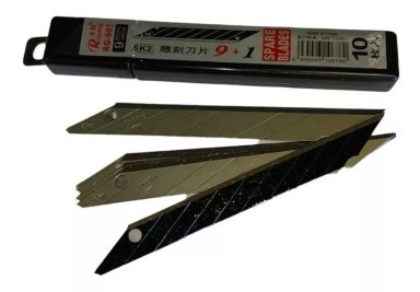 PACK 30 REPUESTOS CUCHILLO CARTONERO 9MM - 360 GRADOS - 1