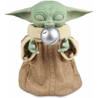 JUGUETE FIGURA DE ACCION BABY YODA INTERACTIVO STAR WARS HASBRO - 3
