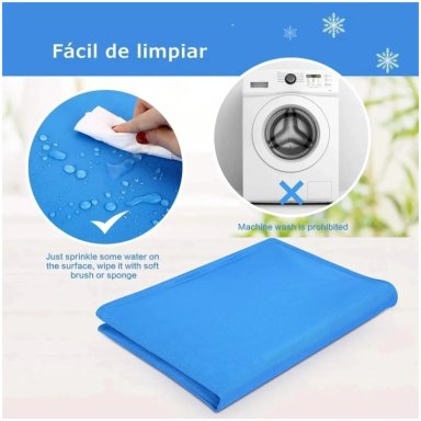 ALFOMBRA CAMA PERROS GATOS TOTAL CLICK MANTA REFRESCANTE TALLA M PETCOOL MAT - 4