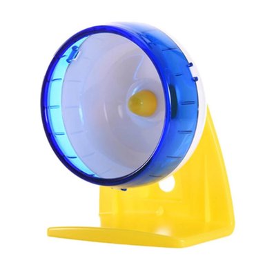 RUEDA HAMSTERS Y RATONES TOTAL CLICK HAMSTERS CORRER Y JUGAR SPINNER SILENCIOSO - 1