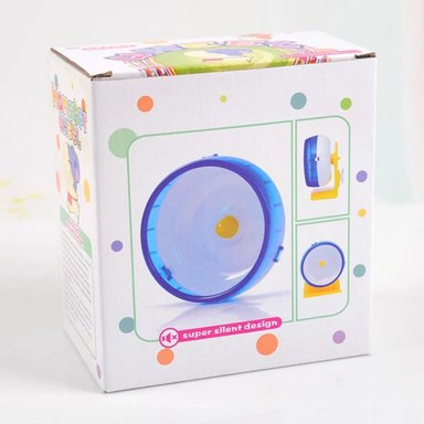 RUEDA HAMSTERS Y RATONES TOTAL CLICK HAMSTERS CORRER Y JUGAR SPINNER SILENCIOSO - 4