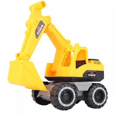 JUGUETE TOTAL CLICK EXCAVADORA DE INGENIERIA AMARILLO - 1