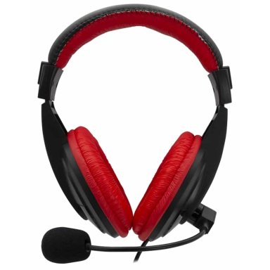 AUDÍFONOS GAMER MONSTER HEADSET PS4 PS5 XBOX LOUD ROJO CONECTOR JACK 3.5MM - 2