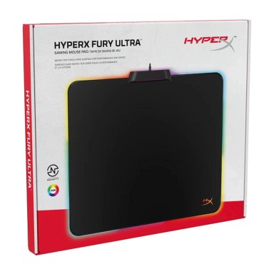 MOUSEPAD HYPERX GAMER RGB USB 36X30CM NEGRO FURY ULTRA - 3