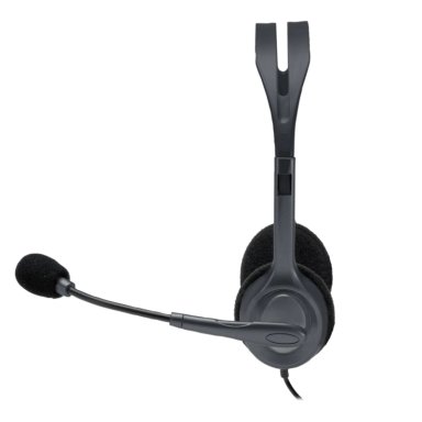 AUDÍFONOS LOGITECH HEADSET H111 GRIS MICRÓFONO CONECTOR JACK 3.5MM - 2