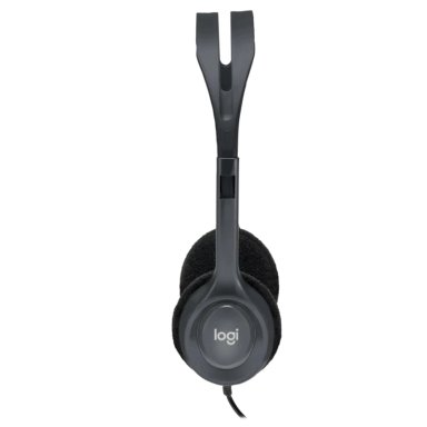 AUDÍFONOS LOGITECH HEADSET H111 GRIS MICRÓFONO CONECTOR JACK 3.5MM - 3