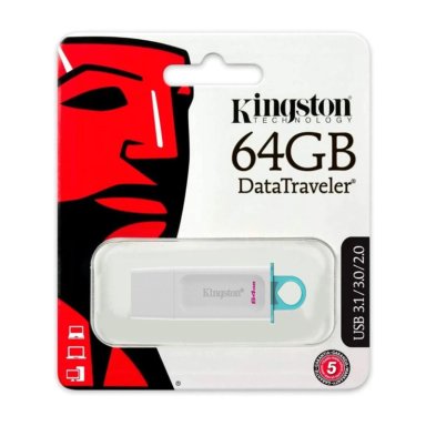 PENDRIVE KINGSTON USB 3.2 64GB DATATRAVELER BLANCO EXODIA - 2