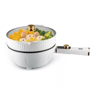 OLLA ELECTRICA VAPORERA MULTIFUNCION 1300W 5L BLANCO R5239 - 3