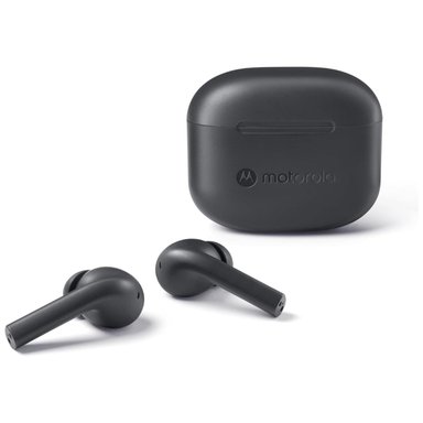 AUDIFONOS BLUETOOTH TW IPX4 RECARGABLES MOTO BUDS 065 NEGRO - 1