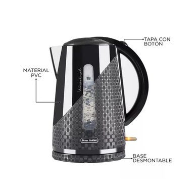 HERVIDOR ELECTRICO 2000ML ELEGANTE DUNKEL17P URSUS TROTTER - 4