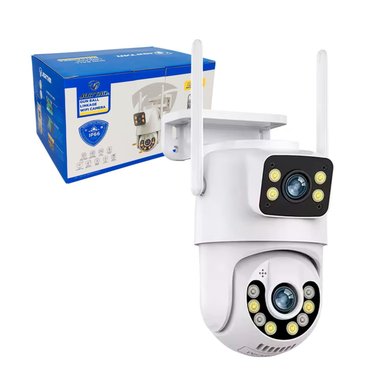 CÁMARA SEGURIDAD TOTAL CLICK WIFI DOBLE LENTE HD VN IP66 BLANCA - 2