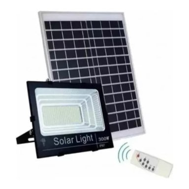 FOCO LED CON PANEL SOLAR 300W MONTABLE AJUSTABLE - 1