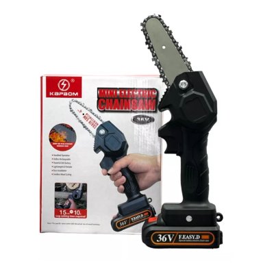 MINI MOTOSIERRA TOTAL CLICK ELECTRICA RECARGABLE CORTE PODA - 4