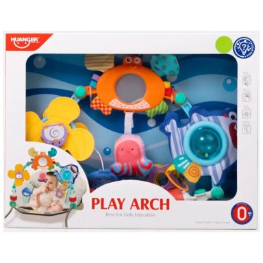 MOVIL DE CUNA PARA BEBES ANIMALES DEL MAR SONAJEROS INFANTIL - 3