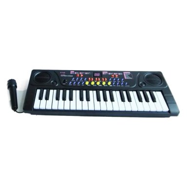 JUGUETE PIANO TECLADO MUSICAL CON 37 TECLAS SONIDOS INFANTIL - 1