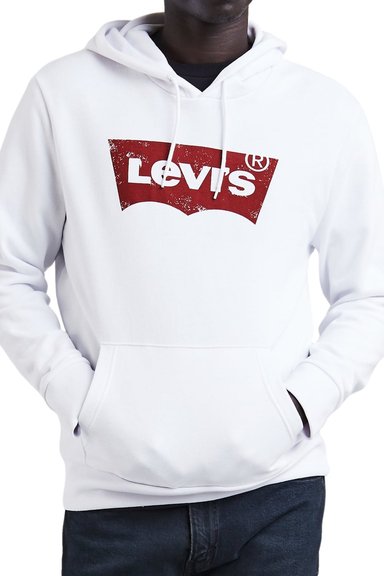 POLERON HOMBRE REGULAR FIT HOODIE BLANCO LEVIS 19622-0018 - 1