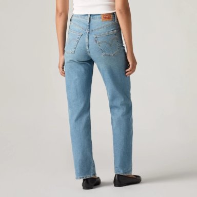 JEANS MUJER RIBCAGE STRAIGHT ANKLE AZUL LEVIS 72693-0165 - 3