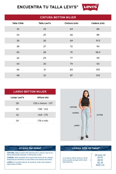 JEANS MUJER RIBCAGE STRAIGHT ANKLE AZUL LEVIS 72693-0165 - 5