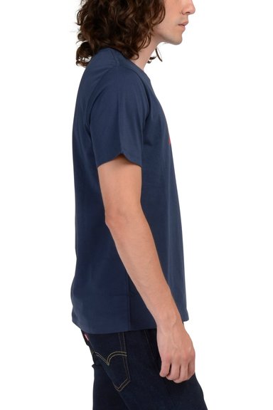 POLERA HOMBRE REGULAR FIT LISA LOGO AZUL LEVIS 17783-0139 - 3