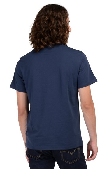 POLERA HOMBRE REGULAR FIT LISA LOGO AZUL LEVIS 17783-0139 - 4