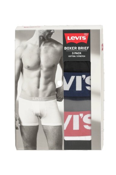BOXER HOMBRE 3 PACK MULTICOLOR LEVIS LUBS3-0003 - 5