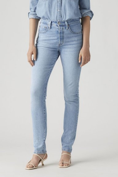 JEANS ALGODÓN MUJER LEVIS AZUL 29502-0117 501 SKINNY - 1