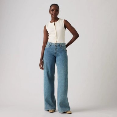 JEANS MUJER 94 BAGGY WIDE LEG AZUL LEVIS A5929-0002 - 2
