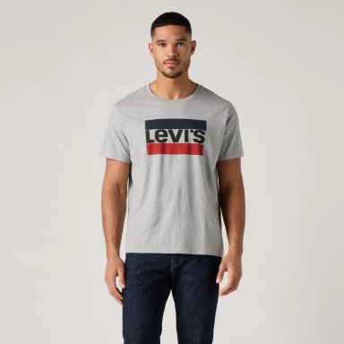 POLERA HOMBRE SPORTSWEAR LOGO GRAPHIC GRIS LEVIS 39636-0002 - 1