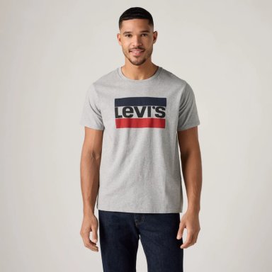 POLERA HOMBRE SPORTSWEAR LOGO GRAPHIC GRIS LEVIS 39636-0002 - 3