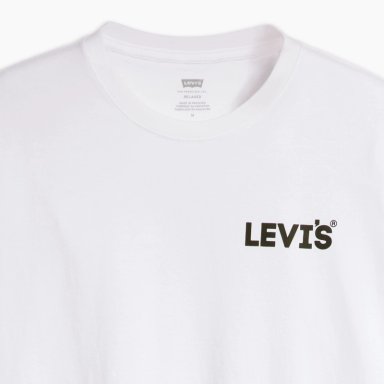 POLERA HOMBRE RELAXED FIT TEE BLANCO LEVIS 16143-1321 - 4
