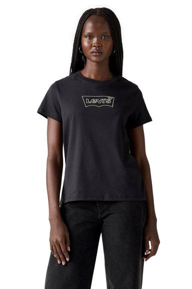 POLERA MUJER THE PERFECT TEE NEGRO LEVIS 17369-3272 - 1