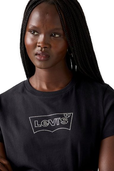 POLERA MUJER THE PERFECT TEE NEGRO LEVIS 17369-3272 - 4