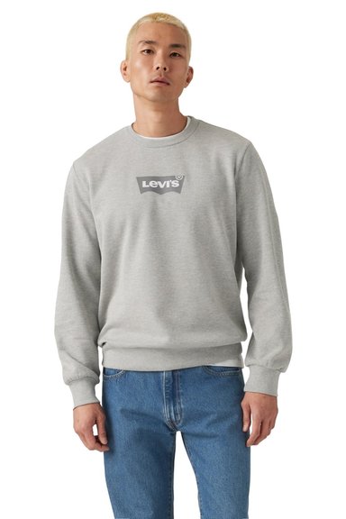 POLERON HOMBRE STANDARD GRAPHIC CREW GRIS LEVIS 38423-0145 - 1