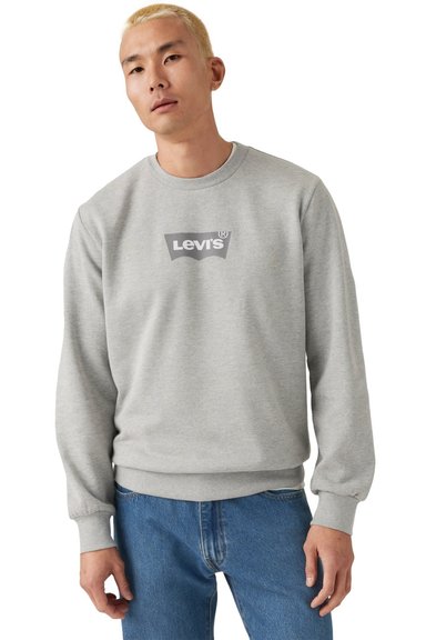 POLERON HOMBRE STANDARD GRAPHIC CREW GRIS LEVIS 38423-0145 - 2