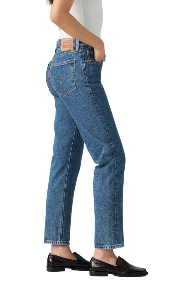 JEANS MUJER 501 CROP AZUL LEVIS 36200-0378 - 2